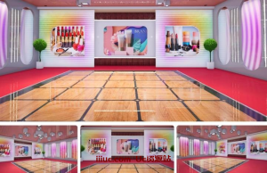 Aximmetry虚拟制片项目下载，ue5虚拟制片工程下载，化妆品直播间项目