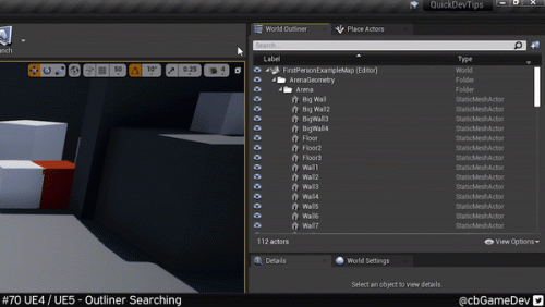 虚幻引擎快速开发提示 #70 UE4 / UE5 – 大纲筛选