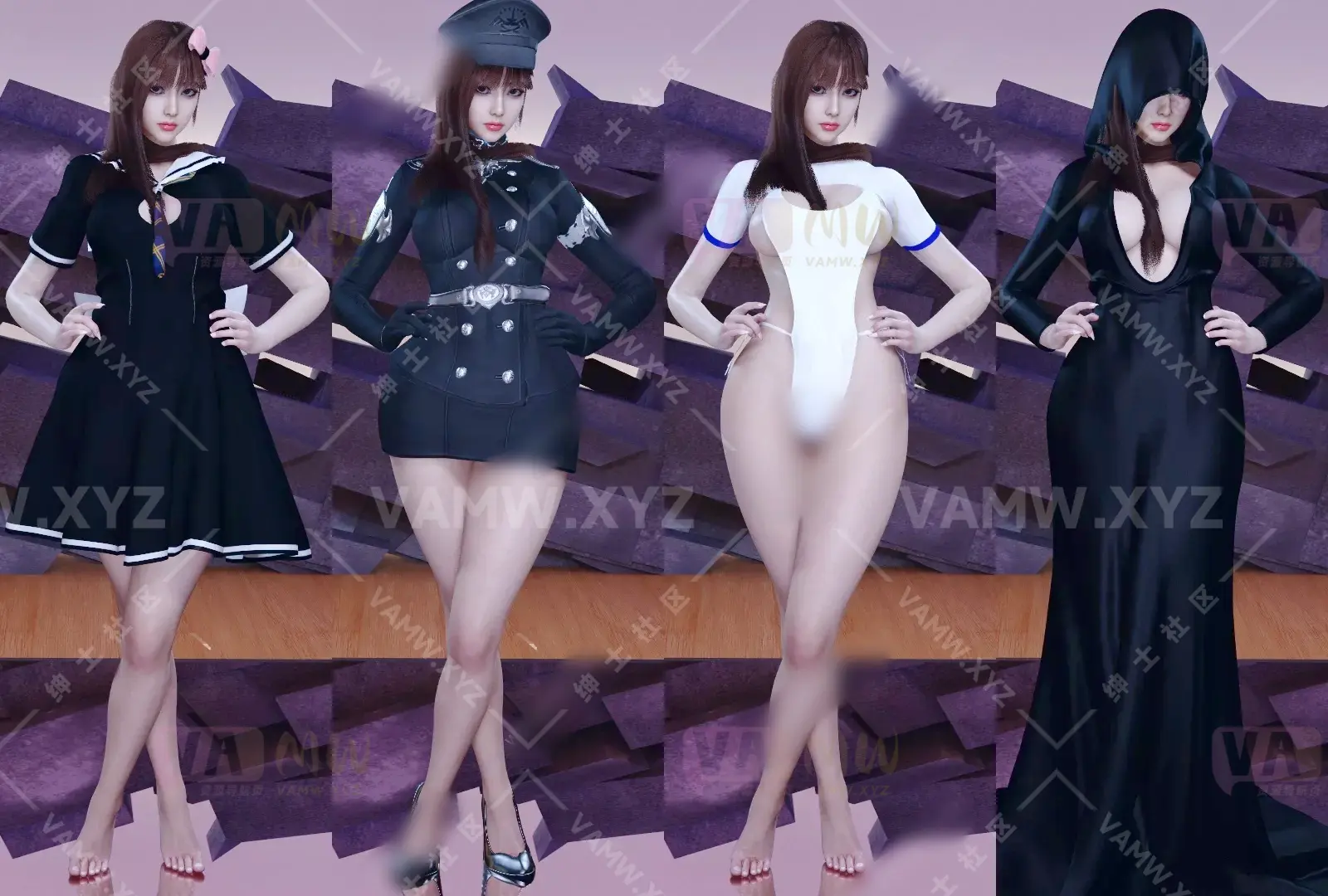 [VAM衣服]【精】VAM-YJ服饰资源合集YJ最新衣服更至【2024-10-23】