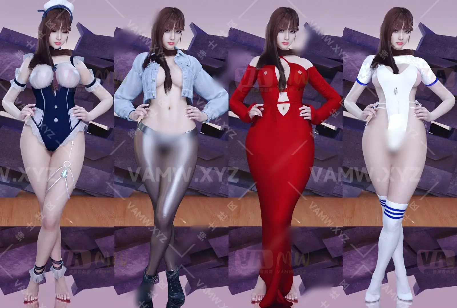 [VAM衣服]【精】VAM-YJ服饰资源合集YJ最新衣服更至【2024-10-23】