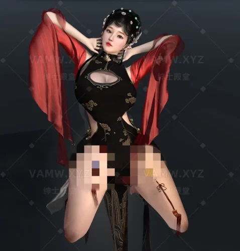 [VAM人物]真实女友游戏 古风美女 未知.w7.1