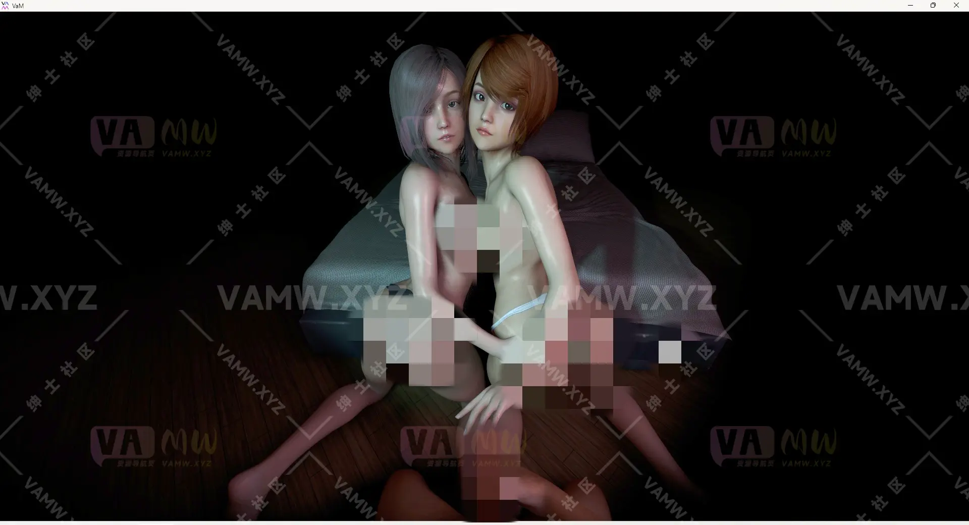 [VAM场景]真实女友游戏 NL.NL068TwoButts.1