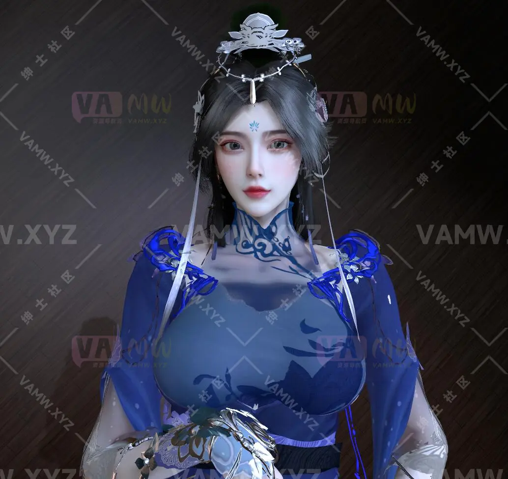 [VAM人物Looks]真实女友游戏 古风 未知.琬清.1 - 3A资源站-3A资源站