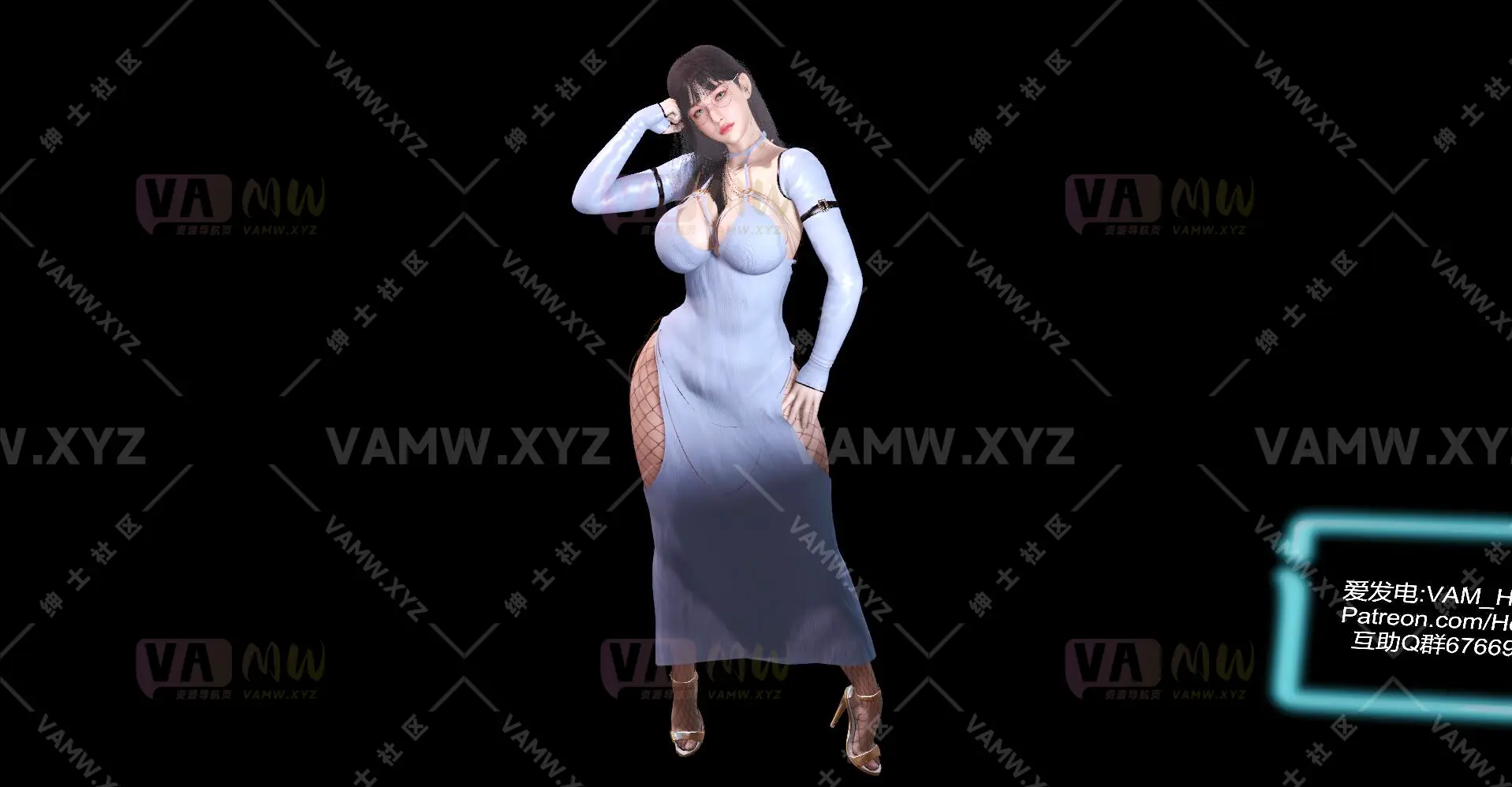 [VAM人物]真实女友游戏 英语老师Herloves.B04-Ya.1