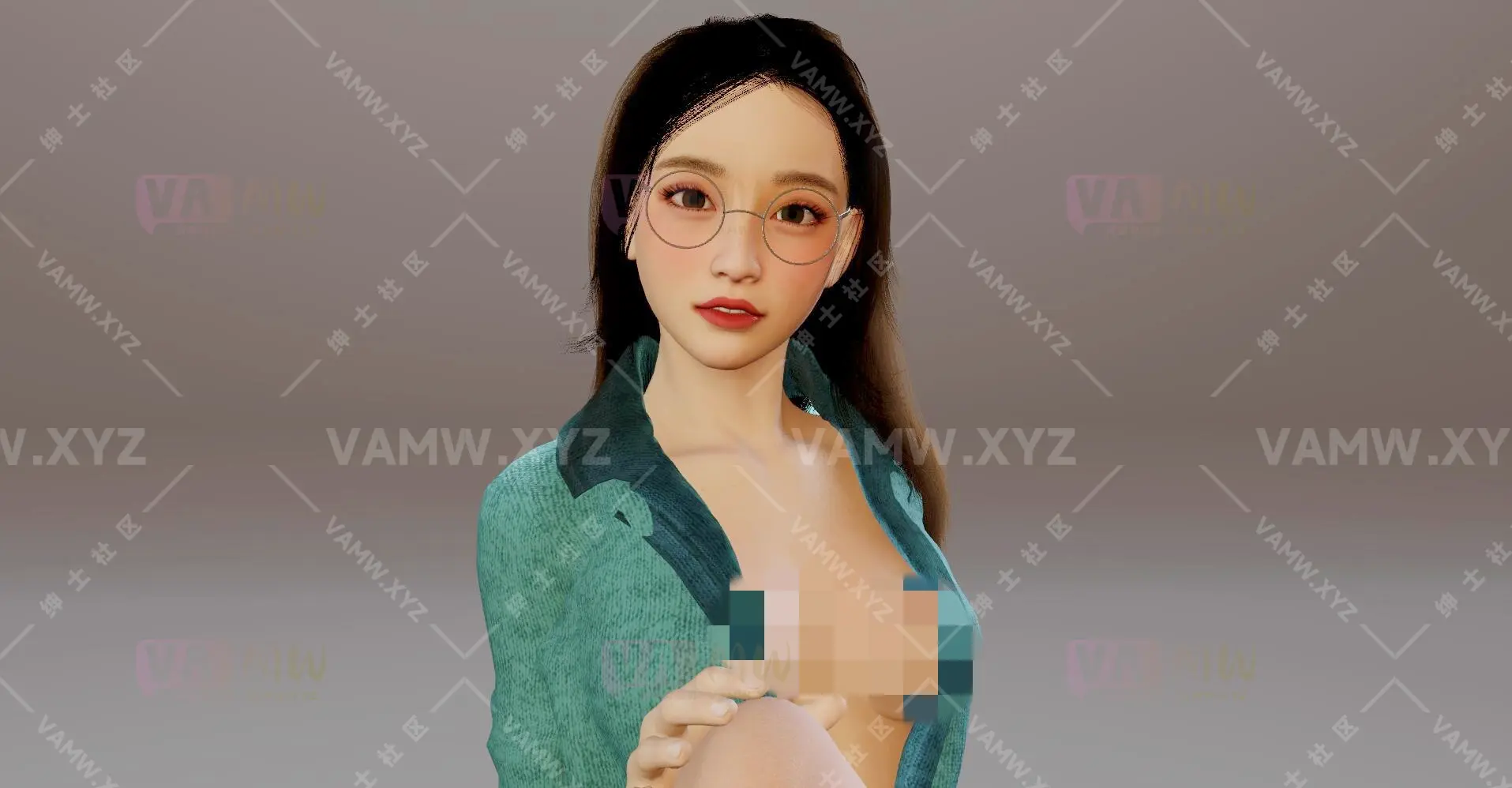 [VAM人物]真实女友游戏 Riccio.Sieun.1
