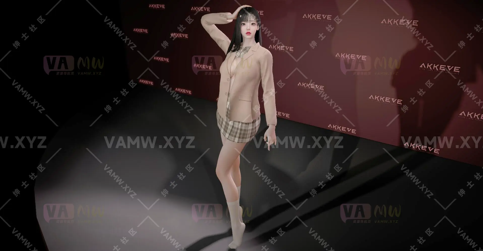 [VAM人物]真实女友游戏 -AKKEVE.046_Eun_Mi.1