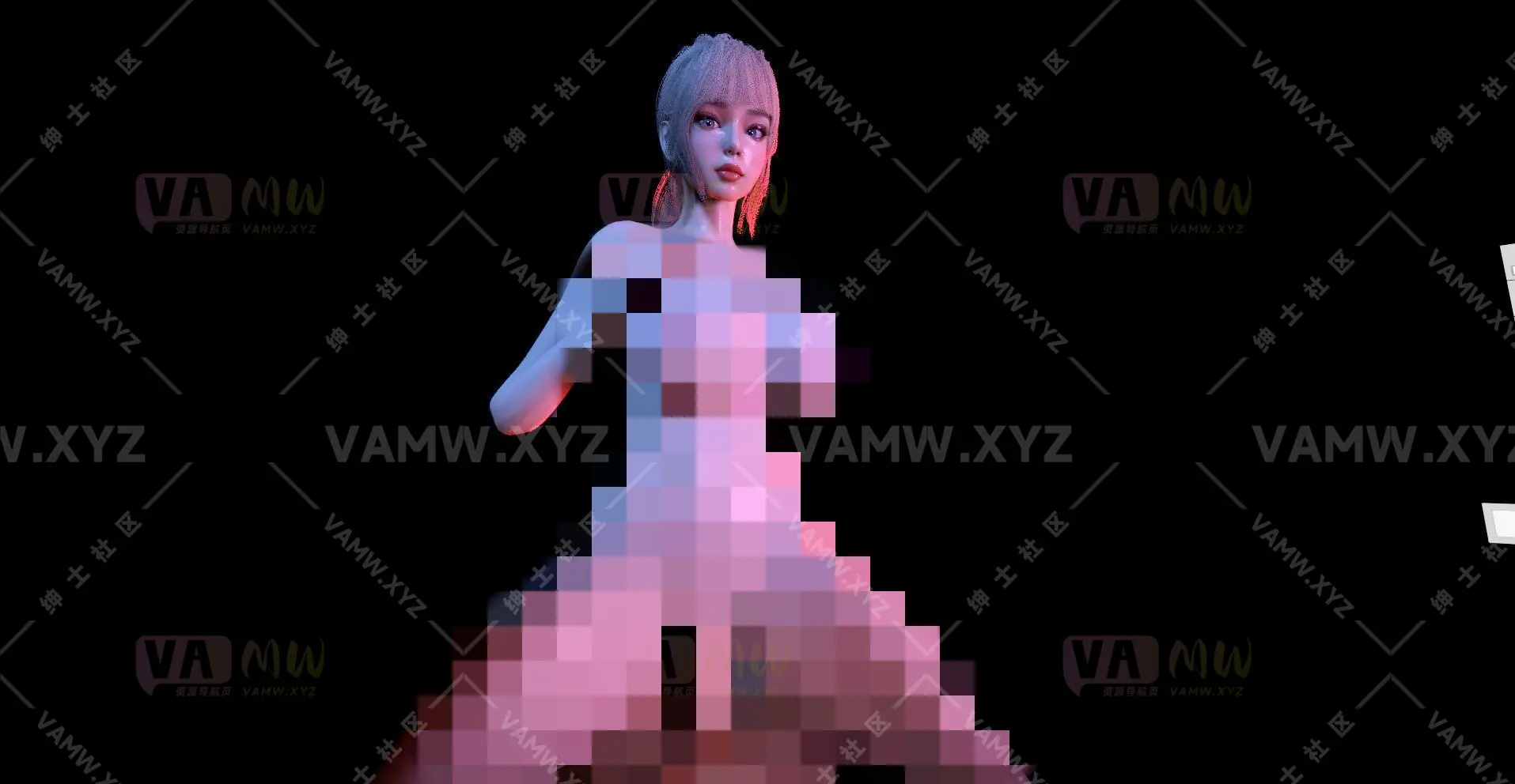 [VAM场景]真实女友游戏 -舞摇场景 abc tits.Number_Nine_Sex1.1