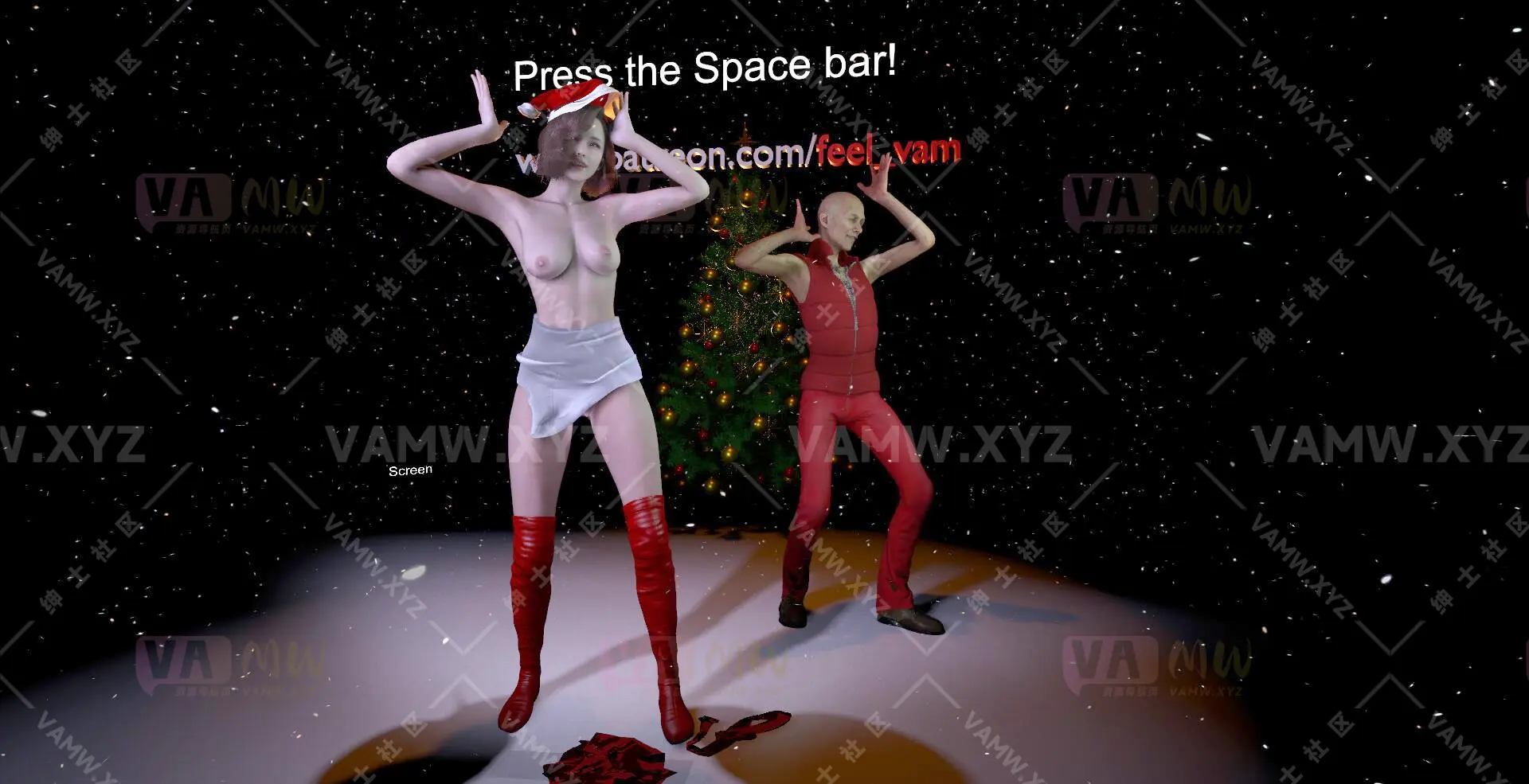 [VAM场景]真实女友游戏 圣诞老人的礼物 Feel.GrandpaChristmas.5