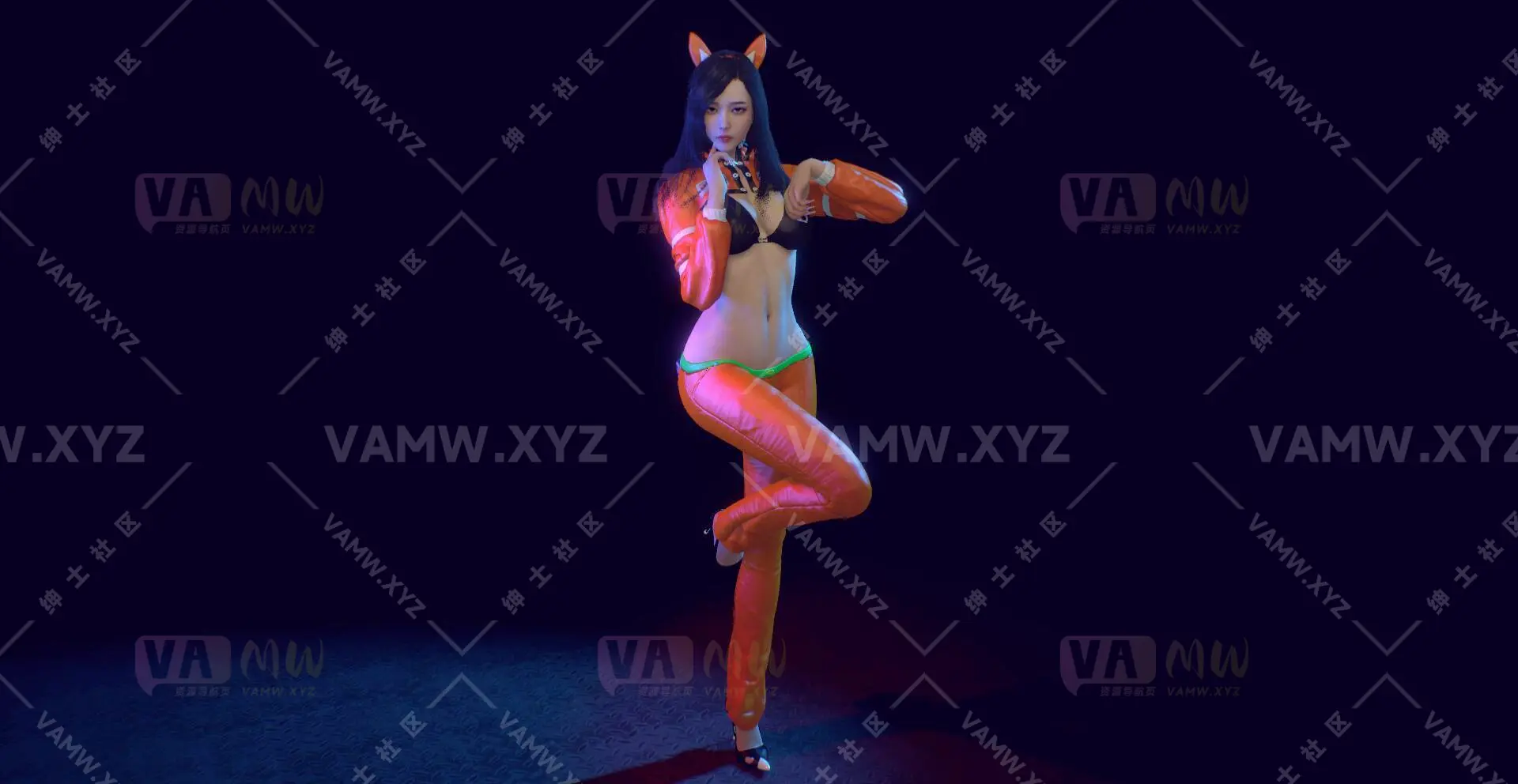 [VAM人物]真实女友游戏 Dmoold.赛车.1