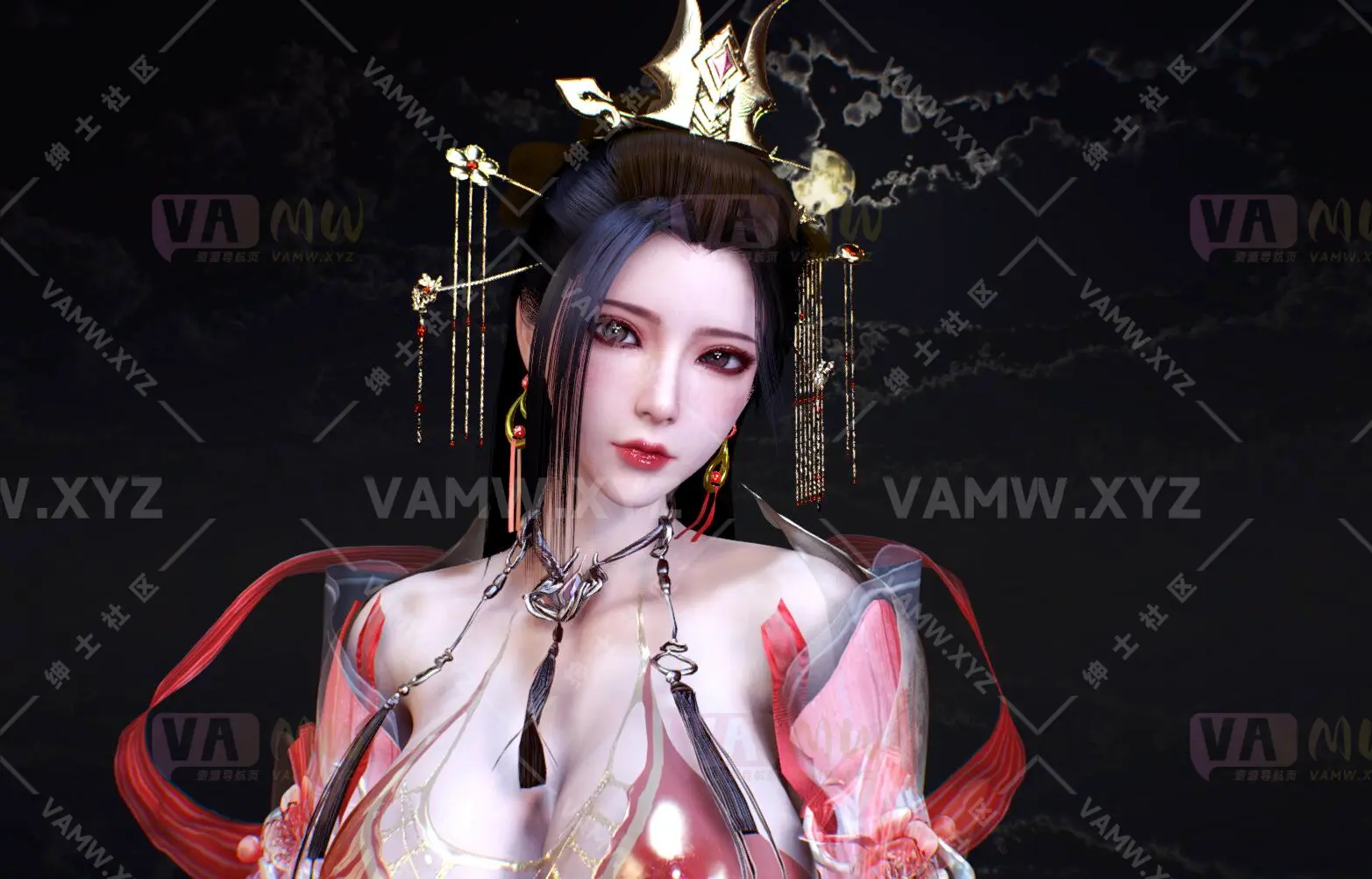 古风美女 爱发电ShaoB.红韵.1