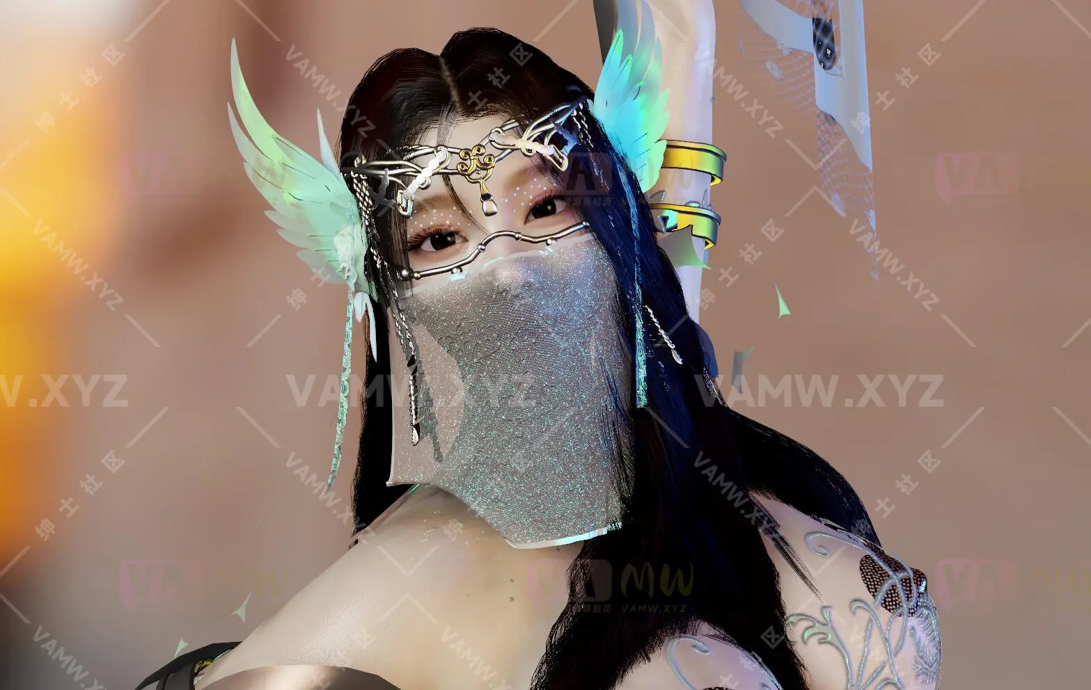 古风美女 Pimax.精灵.1