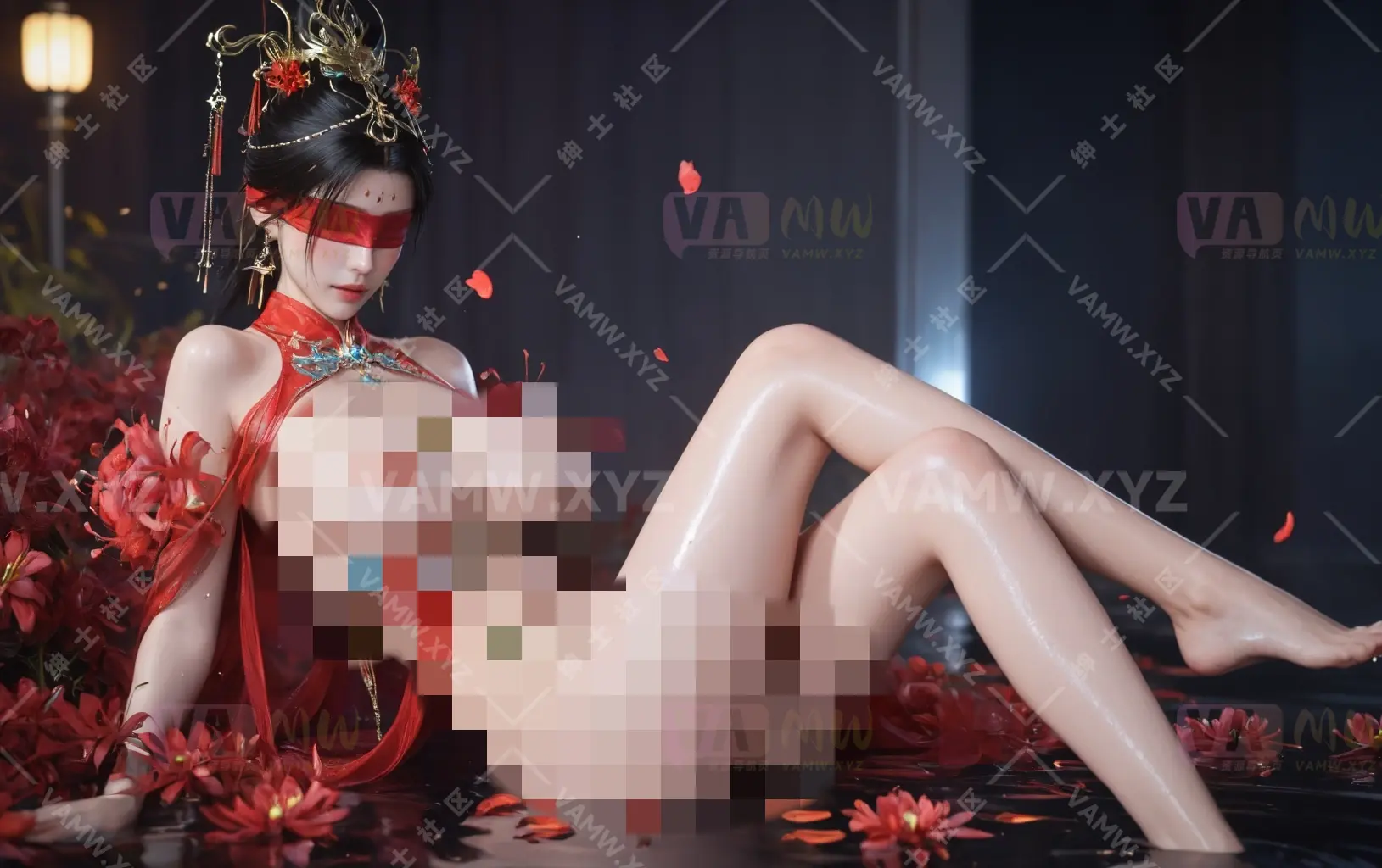 [AI绘画]宁红夜 瑟瑟 HD310P+873 MB ai20250608101845004