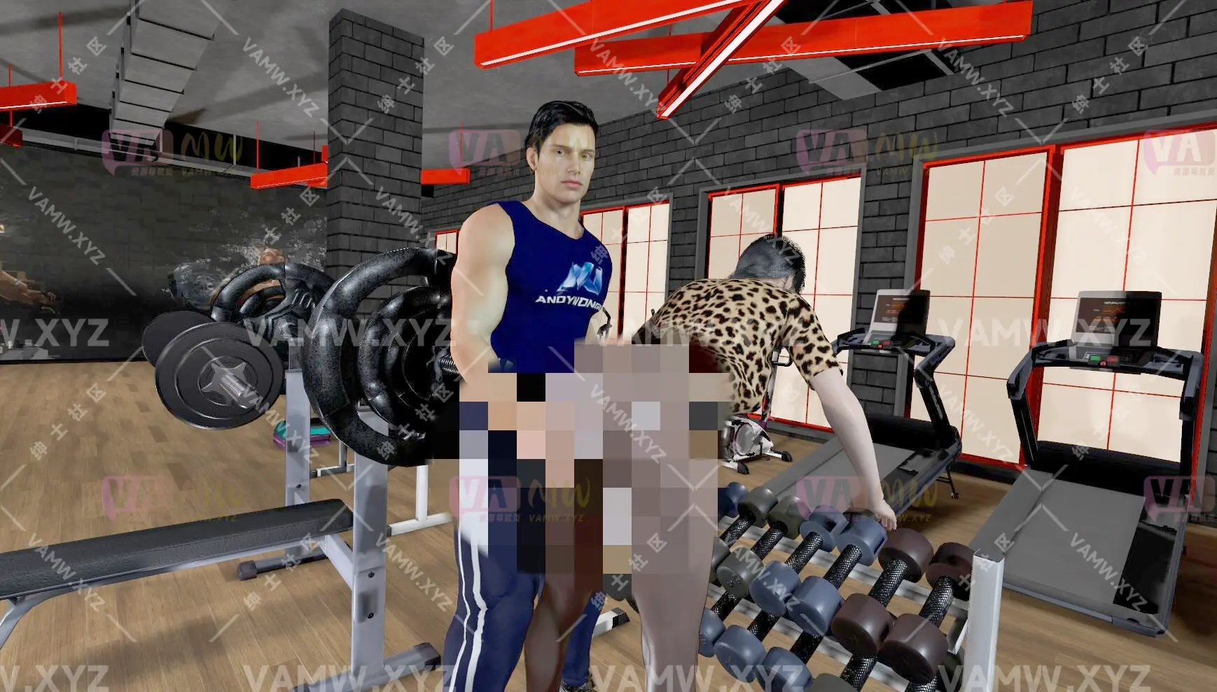 andywongusa.GymLove.1 《andywongusa：健身房之恋1》 真人中文发音配音