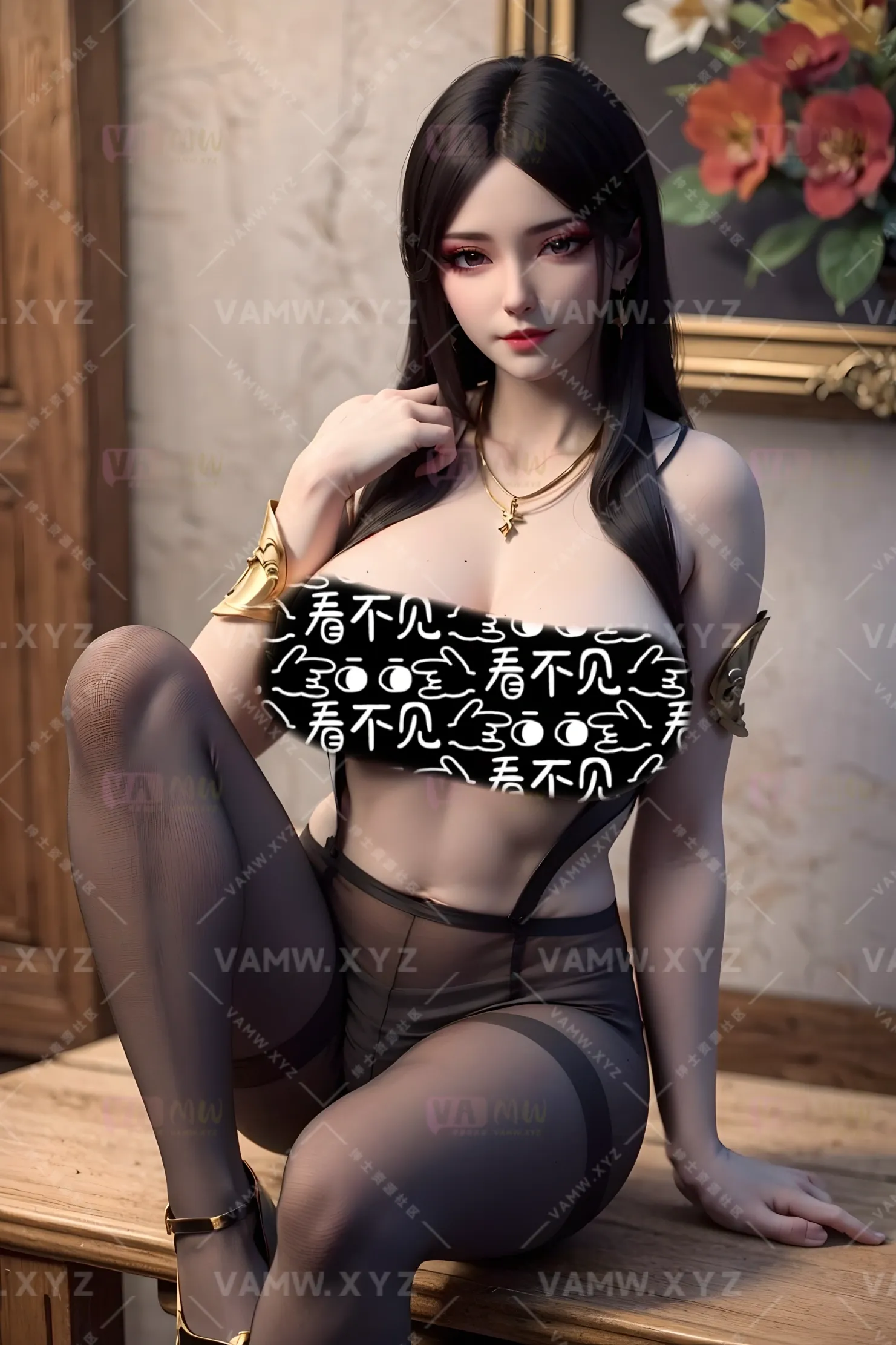 [AI绘画]柳菲 胸花 HD110P+649 MB ai20241026185314007