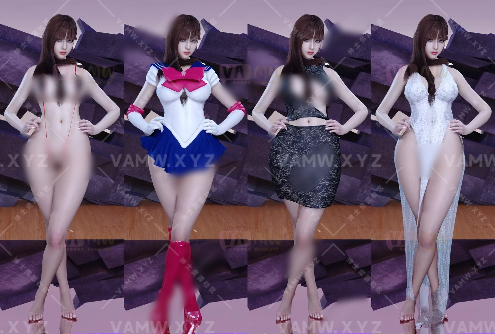 [VAM衣服]【精】VAM-YJ服饰资源合集YJ最新衣服更至【2024-10-23】