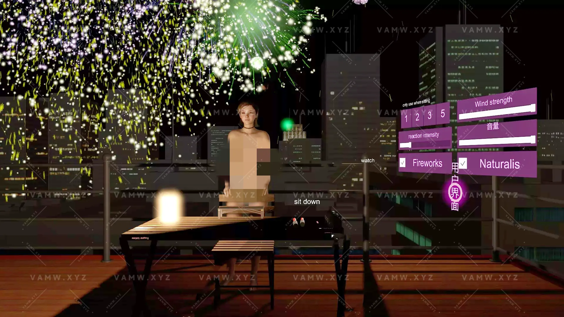 [VAM场景]真实女友游戏 PrimeMocap.Fireworks.1.var