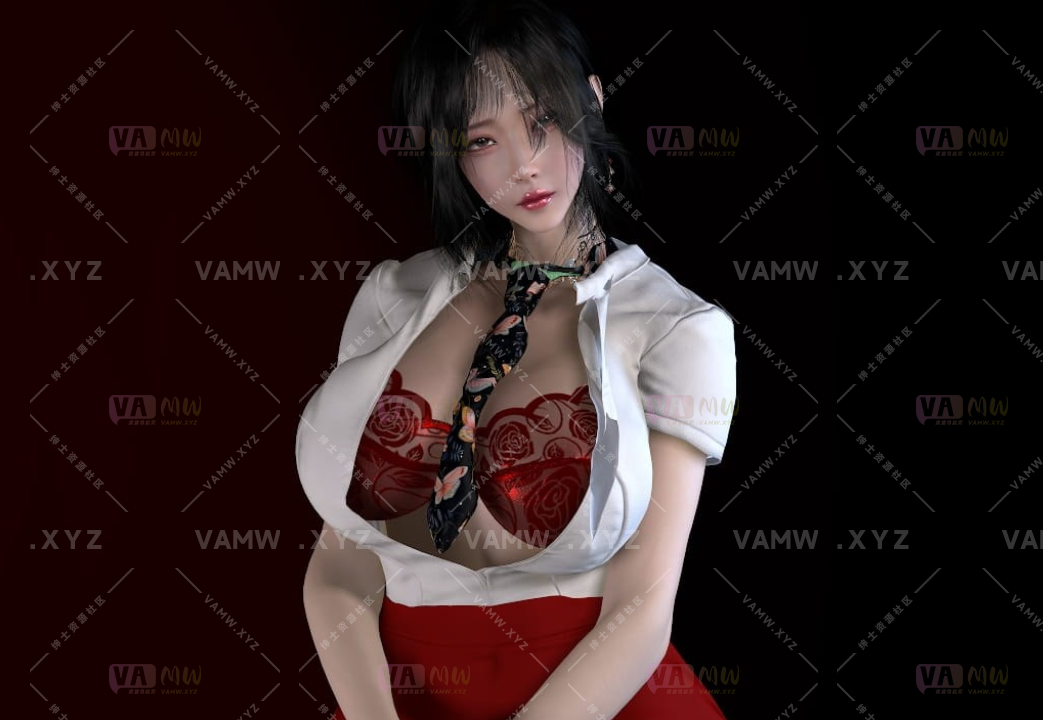 [VAM人物]真实女友游戏 DXR.秦冰.1.var