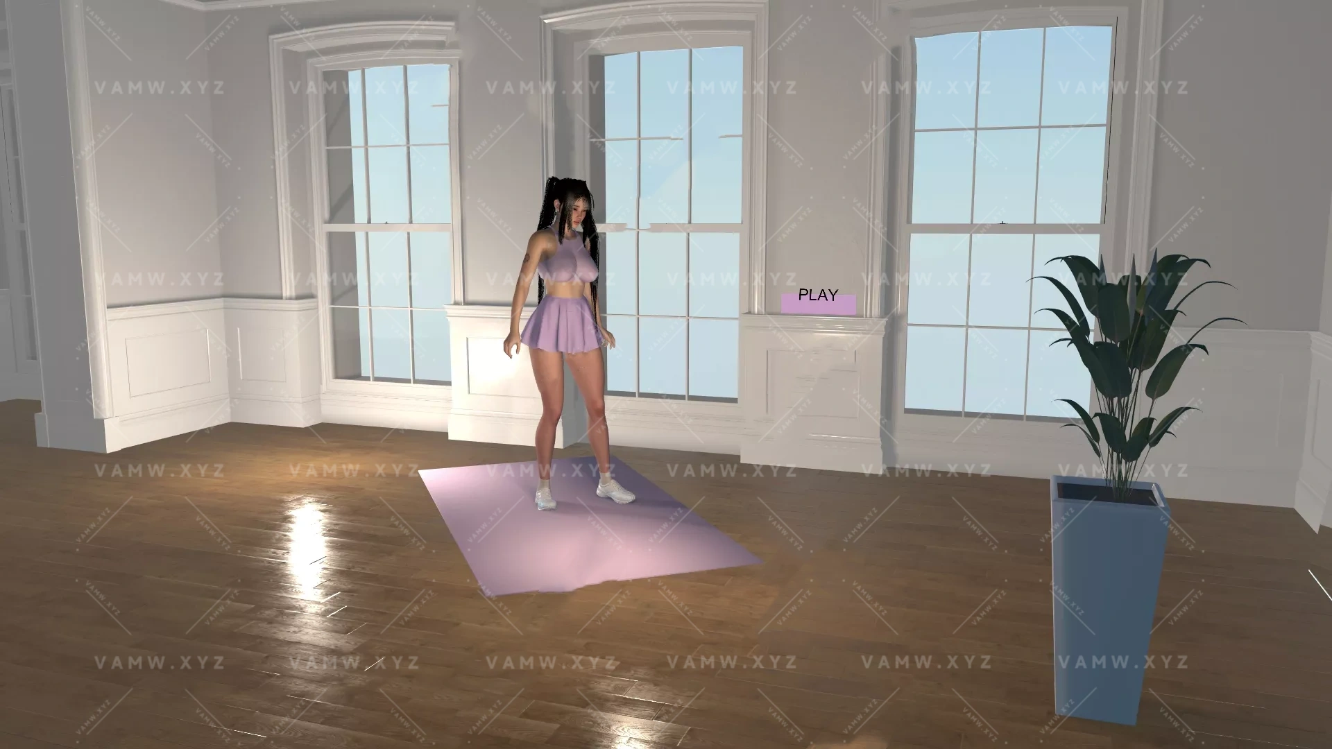 [VAM场景]真实女友游戏 KittyMocap.KM443_Booty_Workout_.1.var