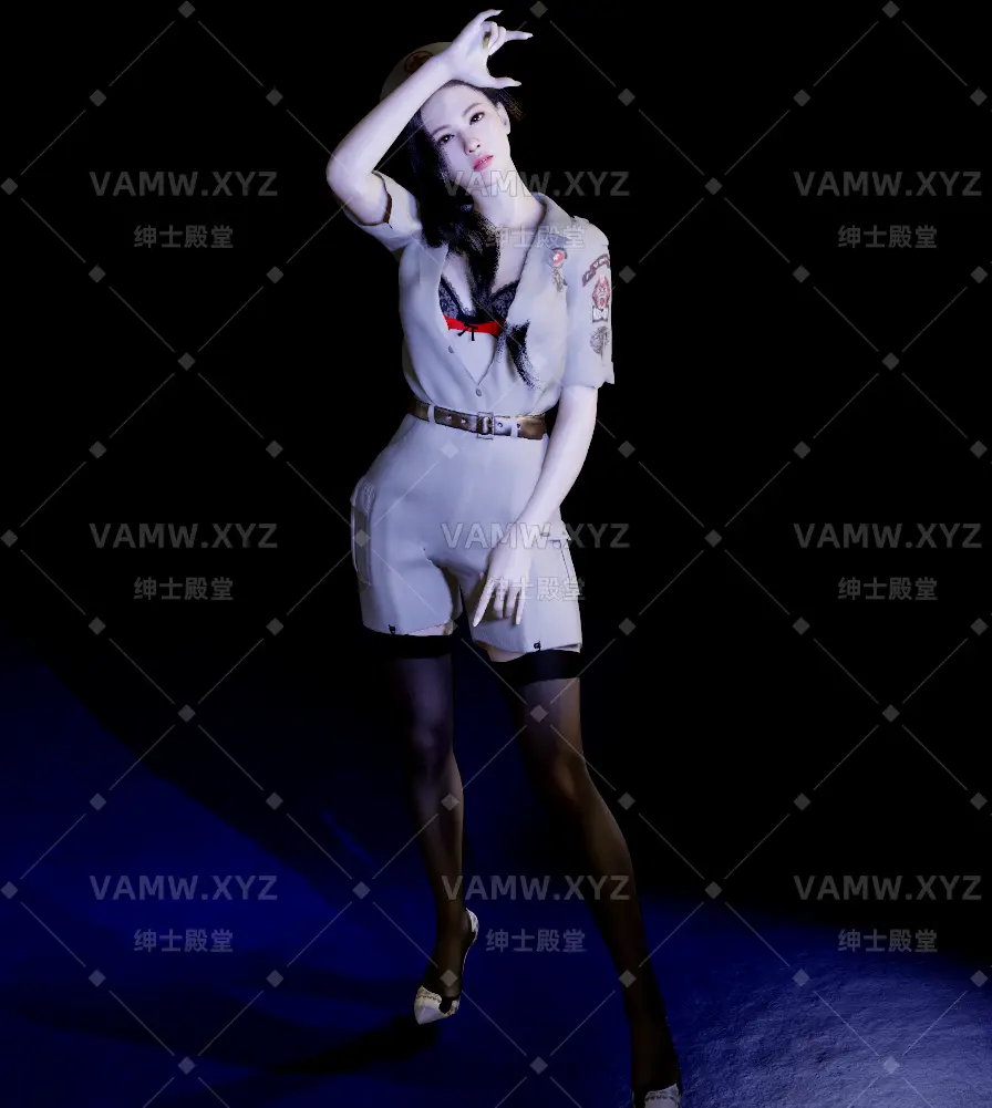 [VAM人物]真实女友游戏 复古丽人 Pimax.bz.1.var