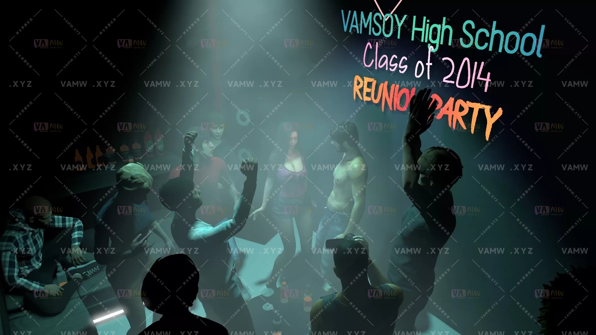 [VAM场景]真实女友游戏 VAMSOY.The_Reunion_Party.1.var