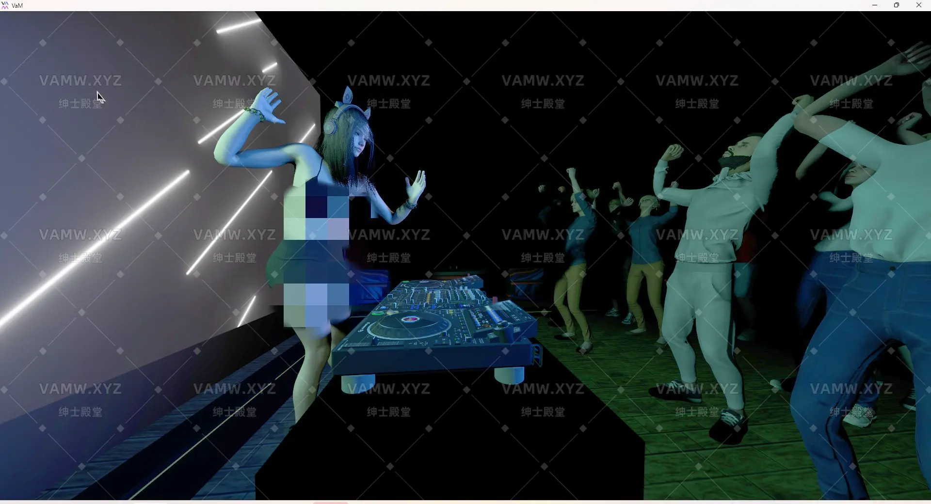 [VAM场景]真实女友游戏 PrimeMocap.DJ_Girl.1