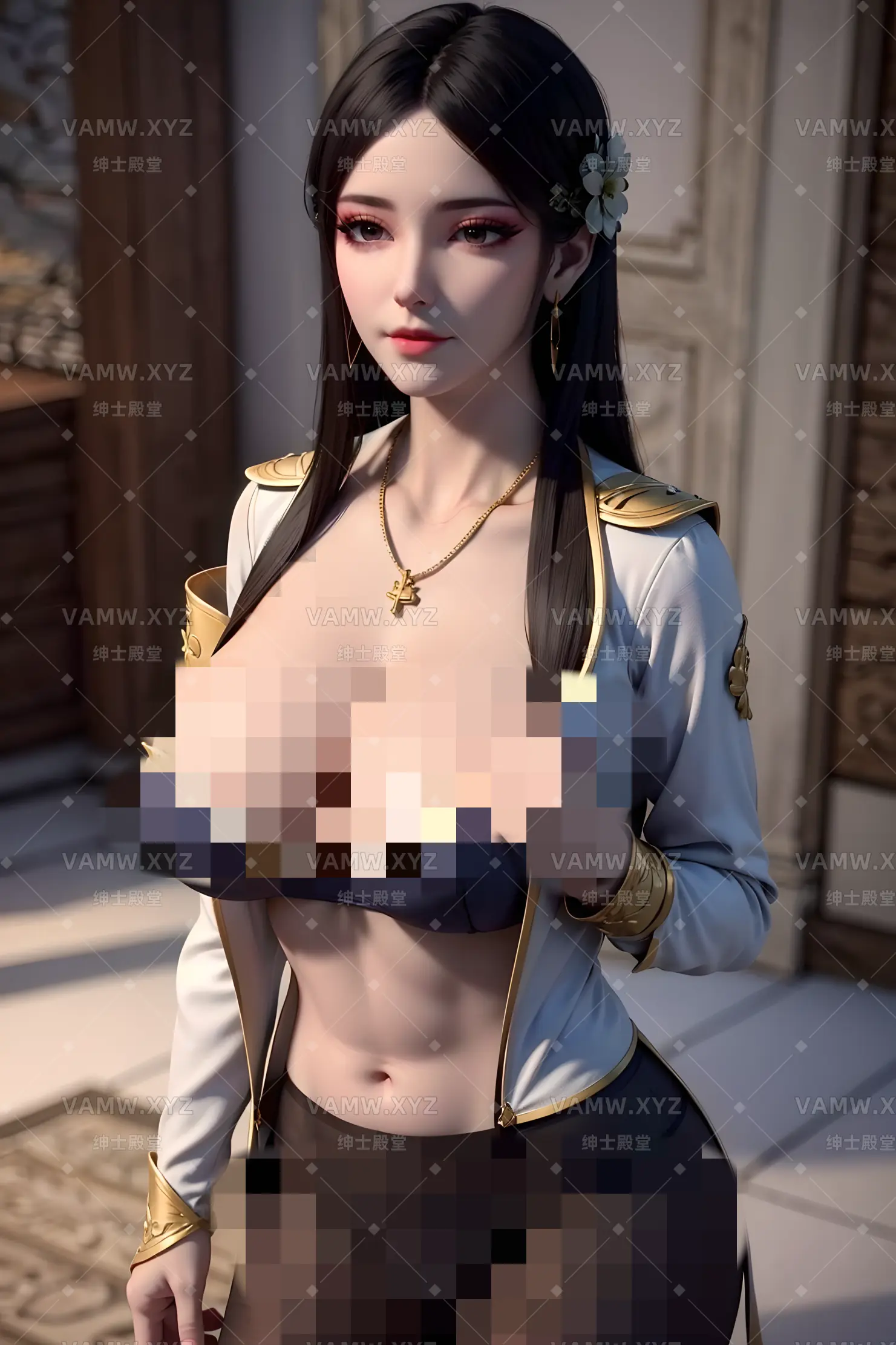 [AI绘画]柳菲 胸花 HD110P+649 MB ai20241101232057011