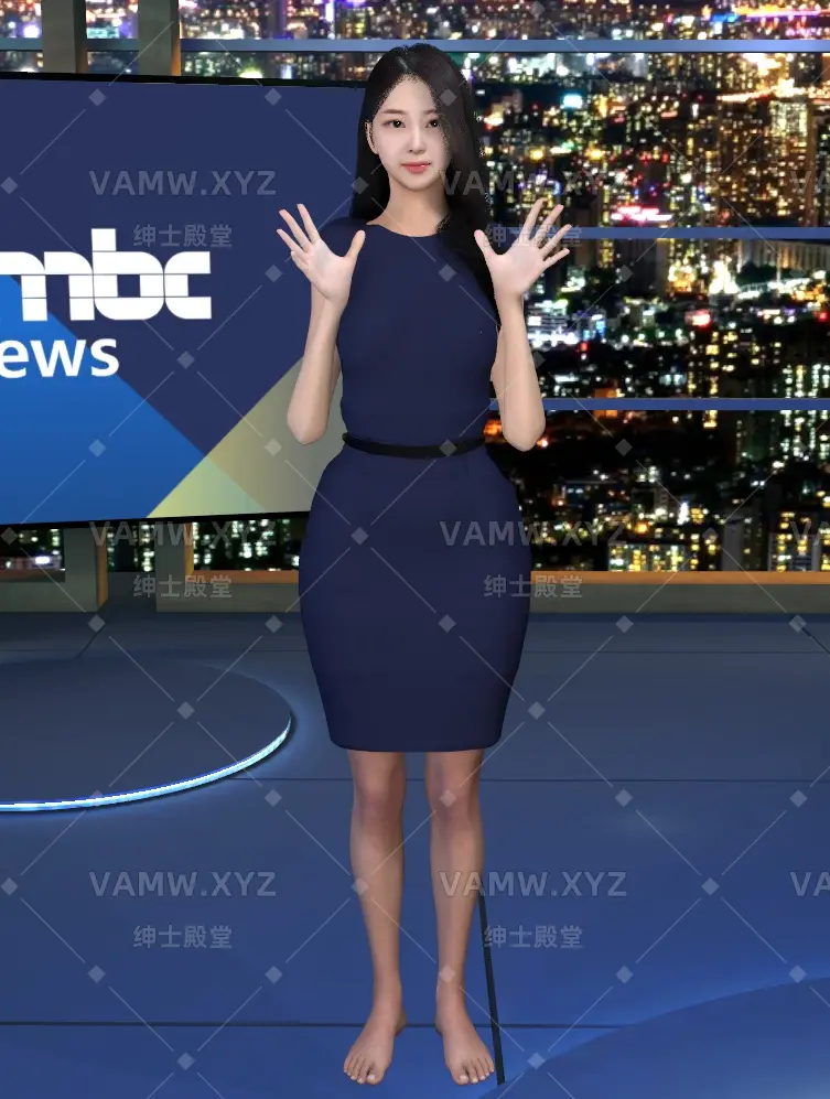 [VAM人物]真实女友游戏 都市播音员 Anom.MinaYoon.1.var