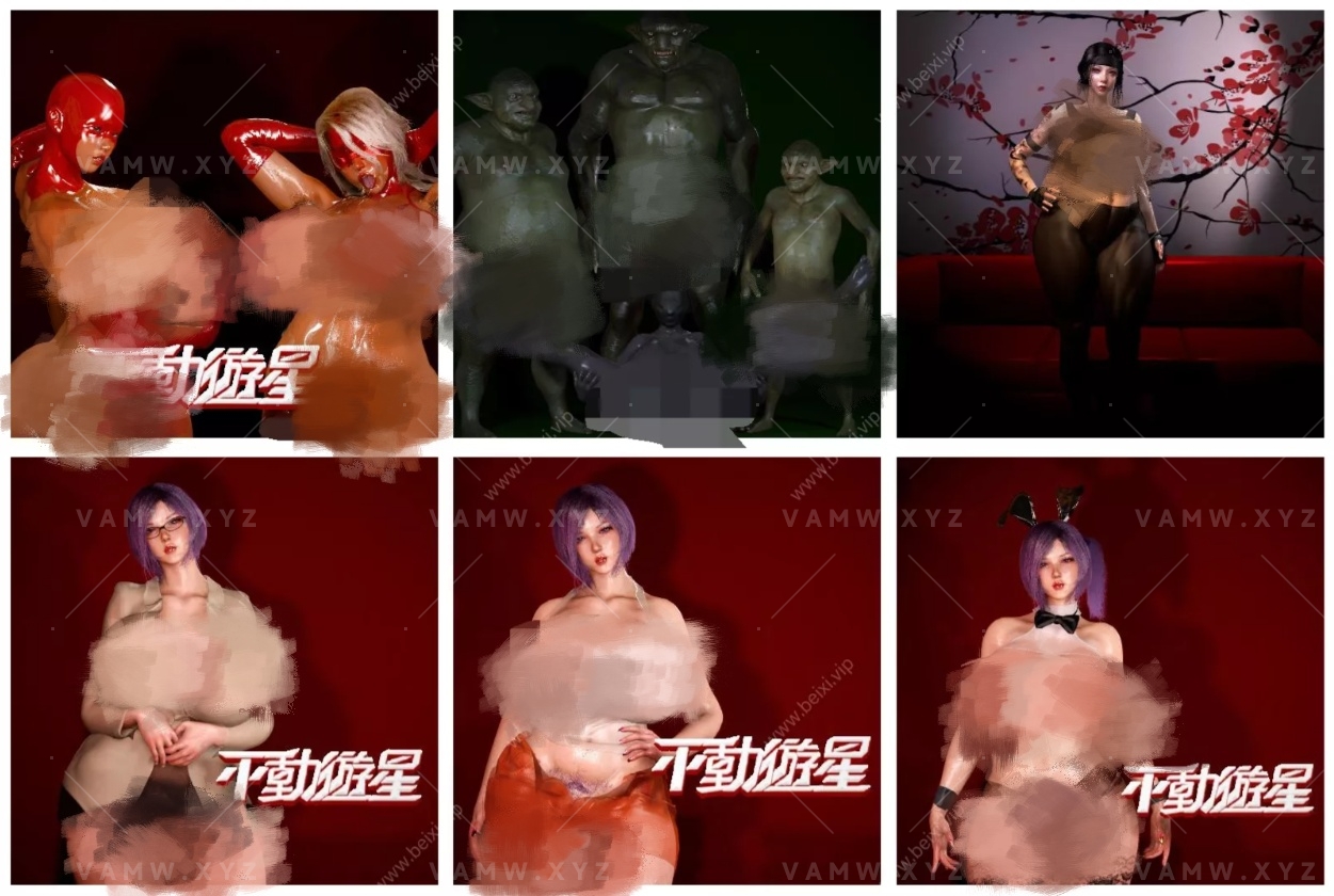 【VAM人物合集】BIGDOG人物资源包合集 新增人物15个20.3GB（含依赖）【更至2024-08-05】